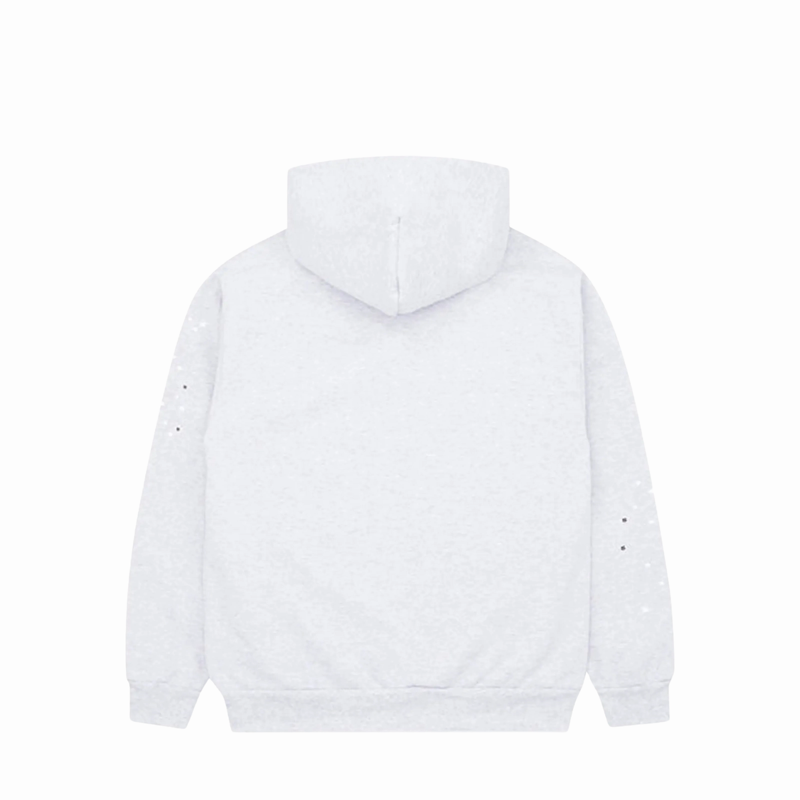 Sp5der OG Web Hoodie Heather Grey Luxury details