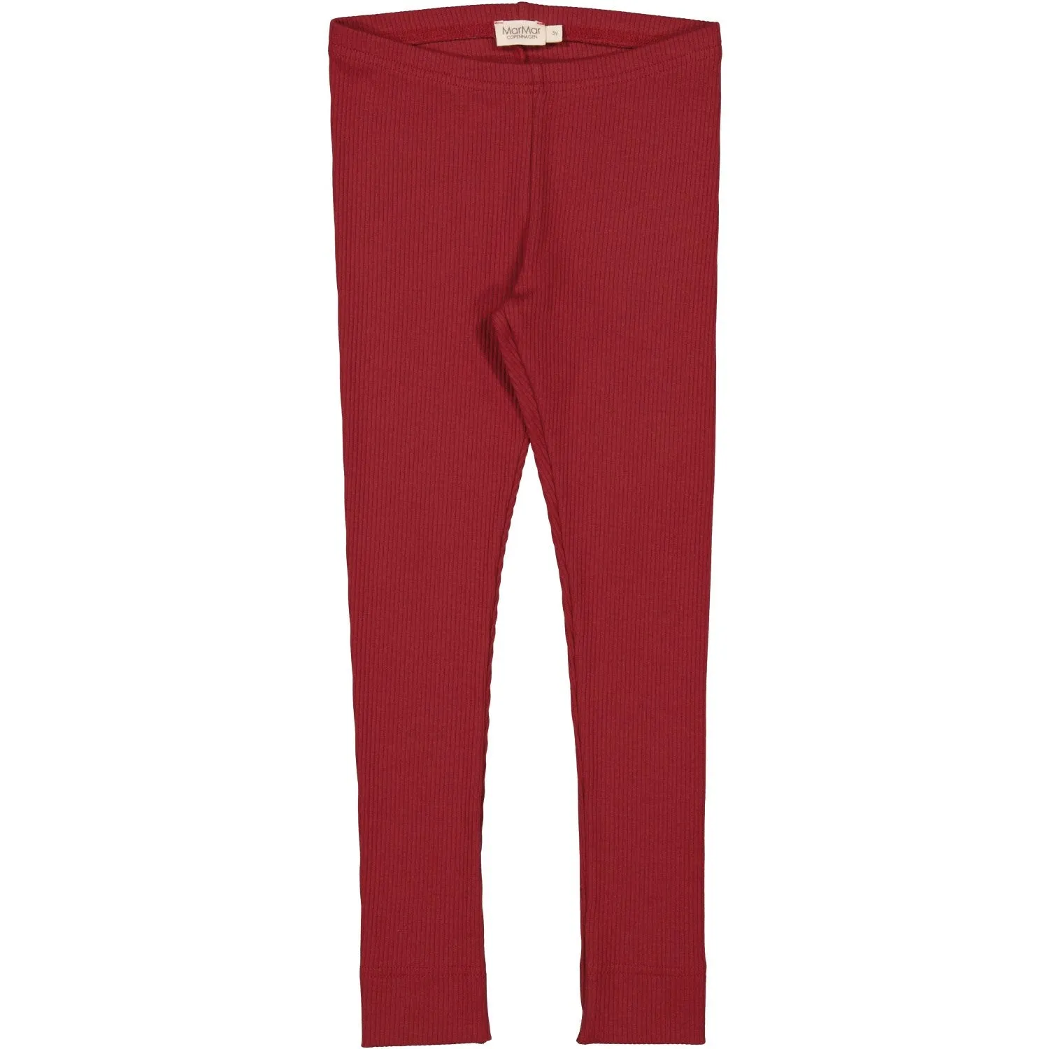 Spandex MarMar Modal Hibiscus Red Leg Leggings