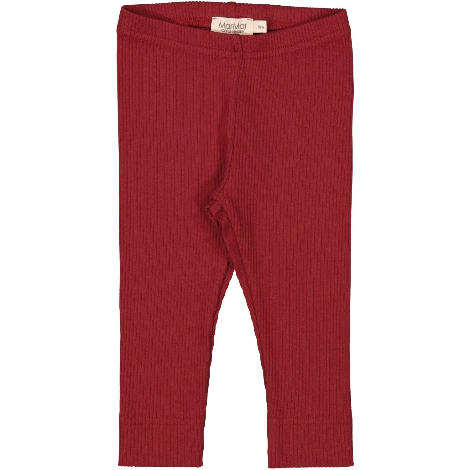 Spandex MarMar Modal Hibiscus Red Leg Leggings Knit