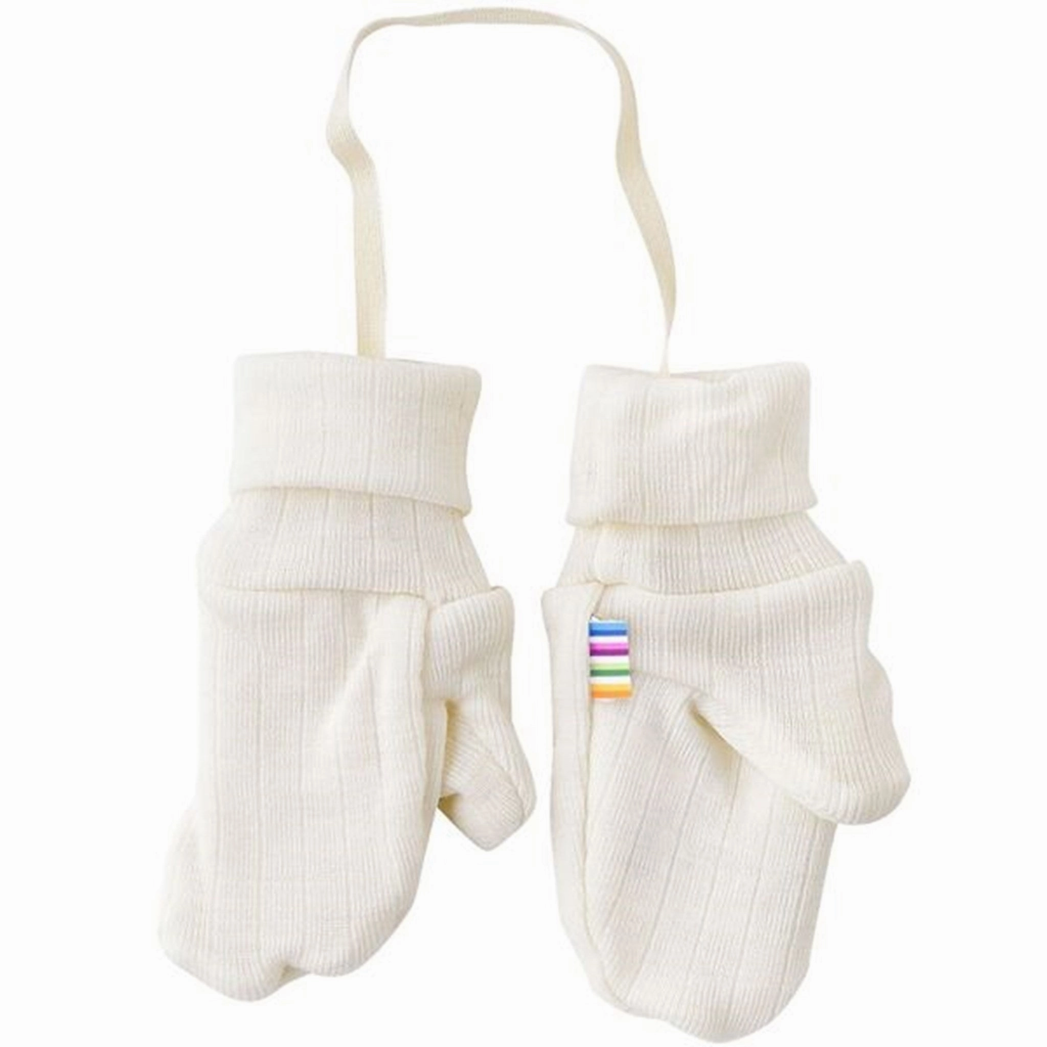 Spandex Joha Mittens Wool Nature