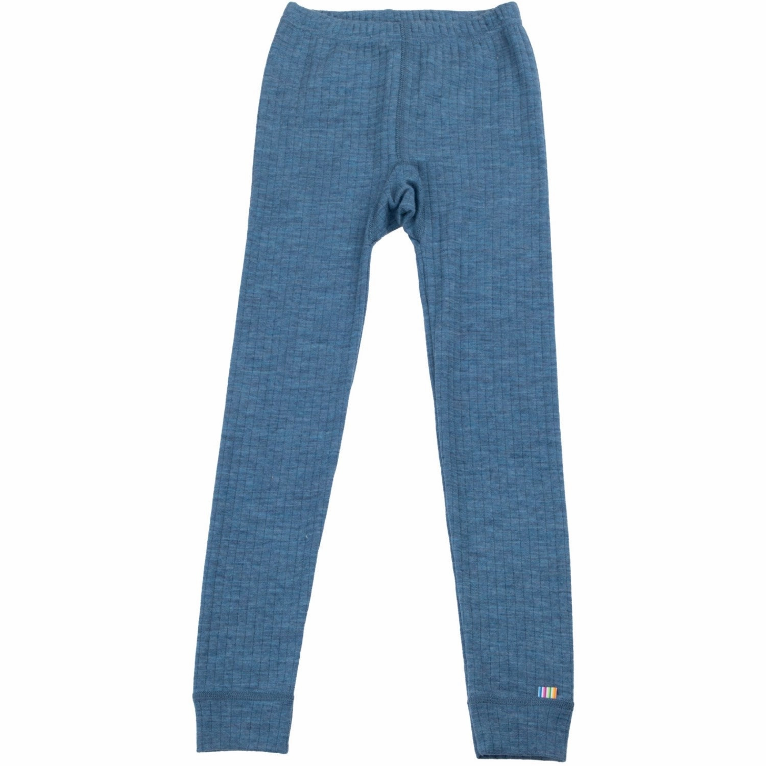 Spandex Joha Wool Blue Leggings Colourfull Fit