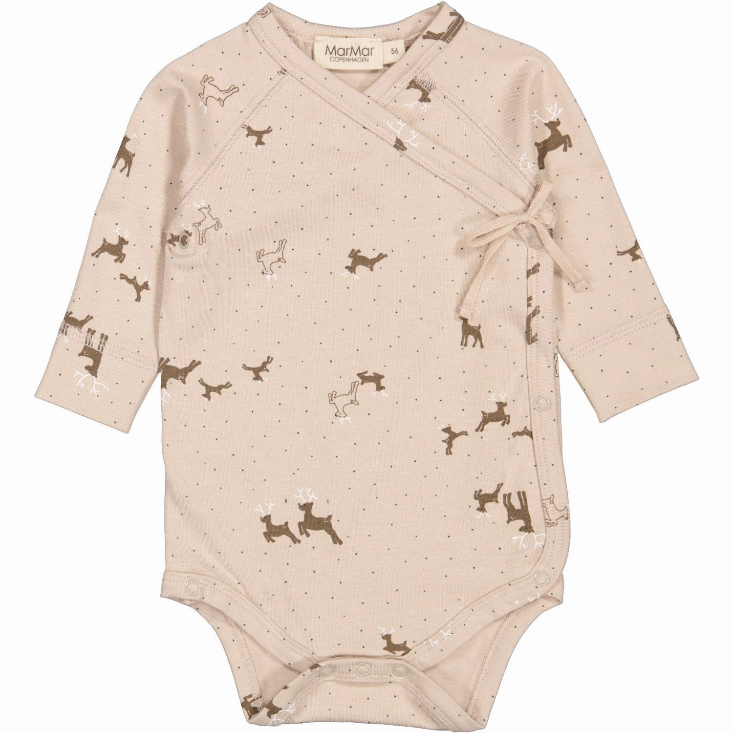Spandex MarMar New Born Modal Smooth Print Reindeer Belita Body Exceptional