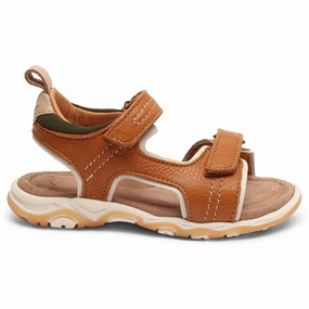 Spring shoes Bisgaard Adam Sandal Cognac Custom shoes