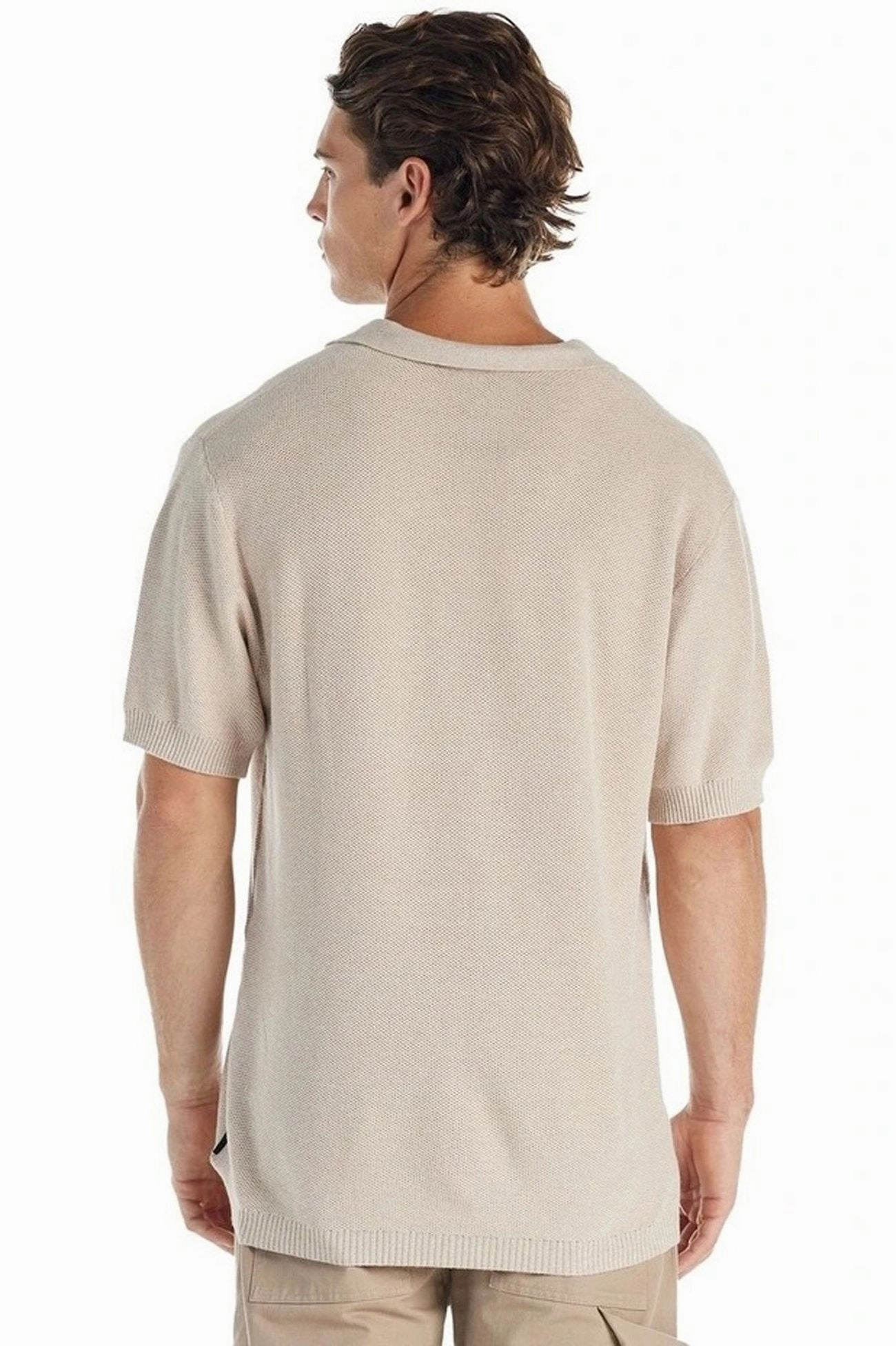 St Tropez Short Sleeve Shirt Oat sale banner