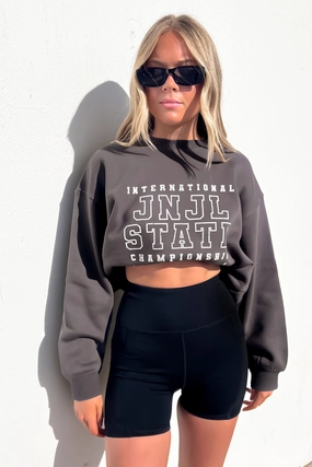 State International Crew Charcoal queenspark sale sale charger