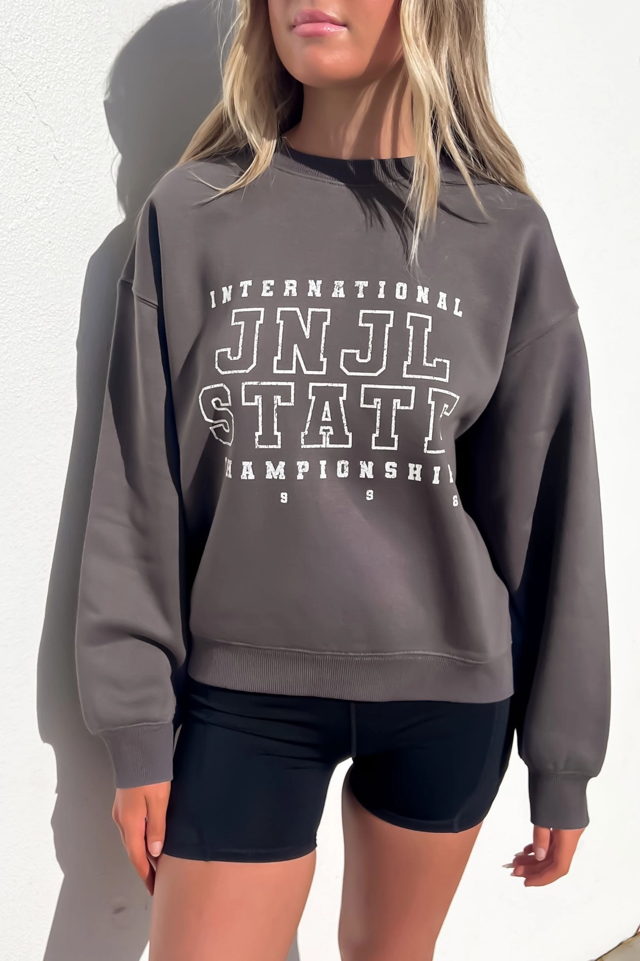 State International Crew Charcoal queenspark sale