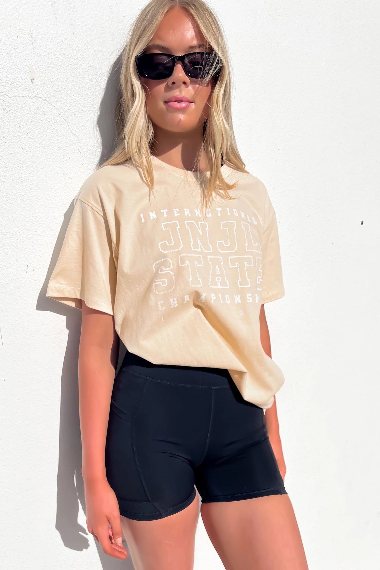 sale in amazon State International Tee Beige sale sale