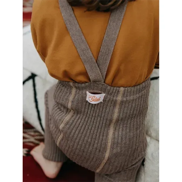 Statement Silly Silas Hippy Footless Tights Cocoa Blend