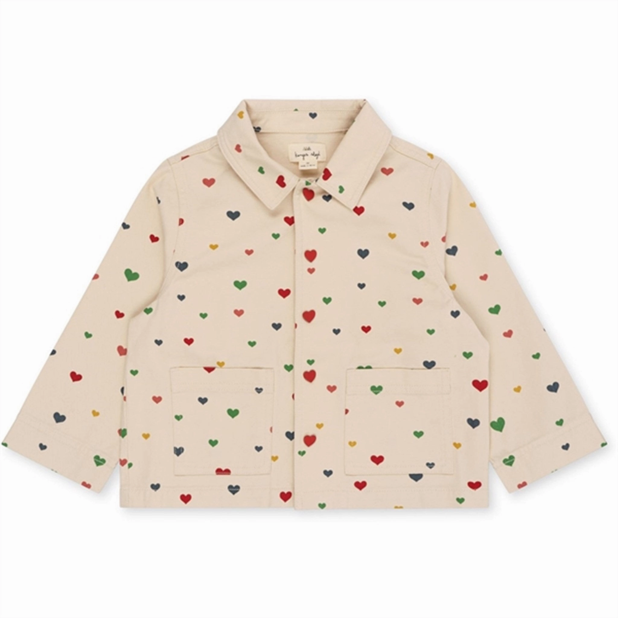 Statement Konges Sljd Multi Heart Blush Fen Shirt Jacket Superior