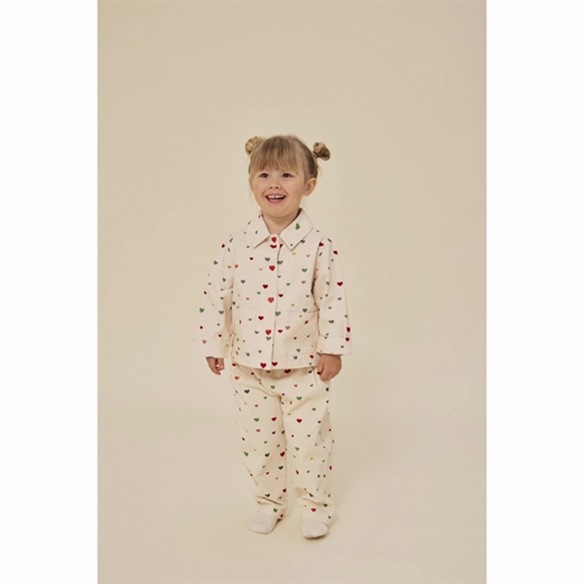 Statement Konges Sljd Multi Heart Blush Fen Shirt Jacket
