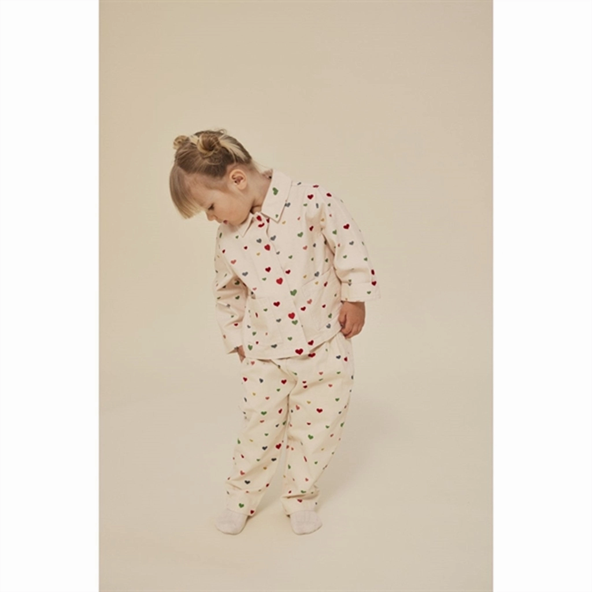 Statement Konges Sljd Multi Heart Blush Fen Shirt Jacket