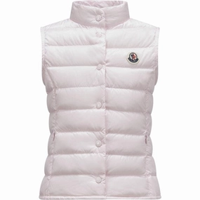 Statement Moncler Liane Vest Pastel Pink Durable