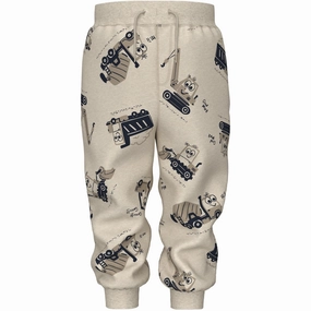 Statement Name It Summer Sand Machines Vimo AOP Sweatpants Seam