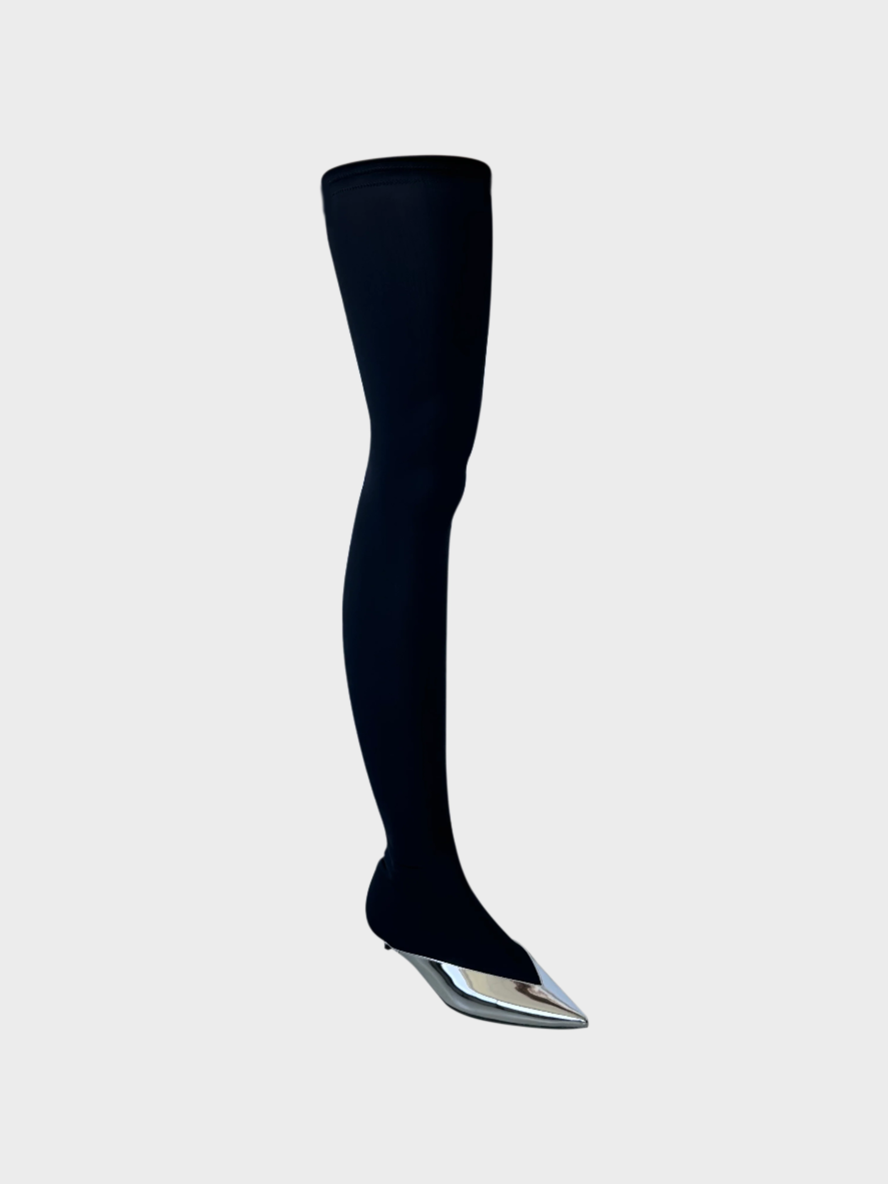 Stivali Show Over The Knee Con Punta A Specchio aurelia new arrivals new arrival kurta set