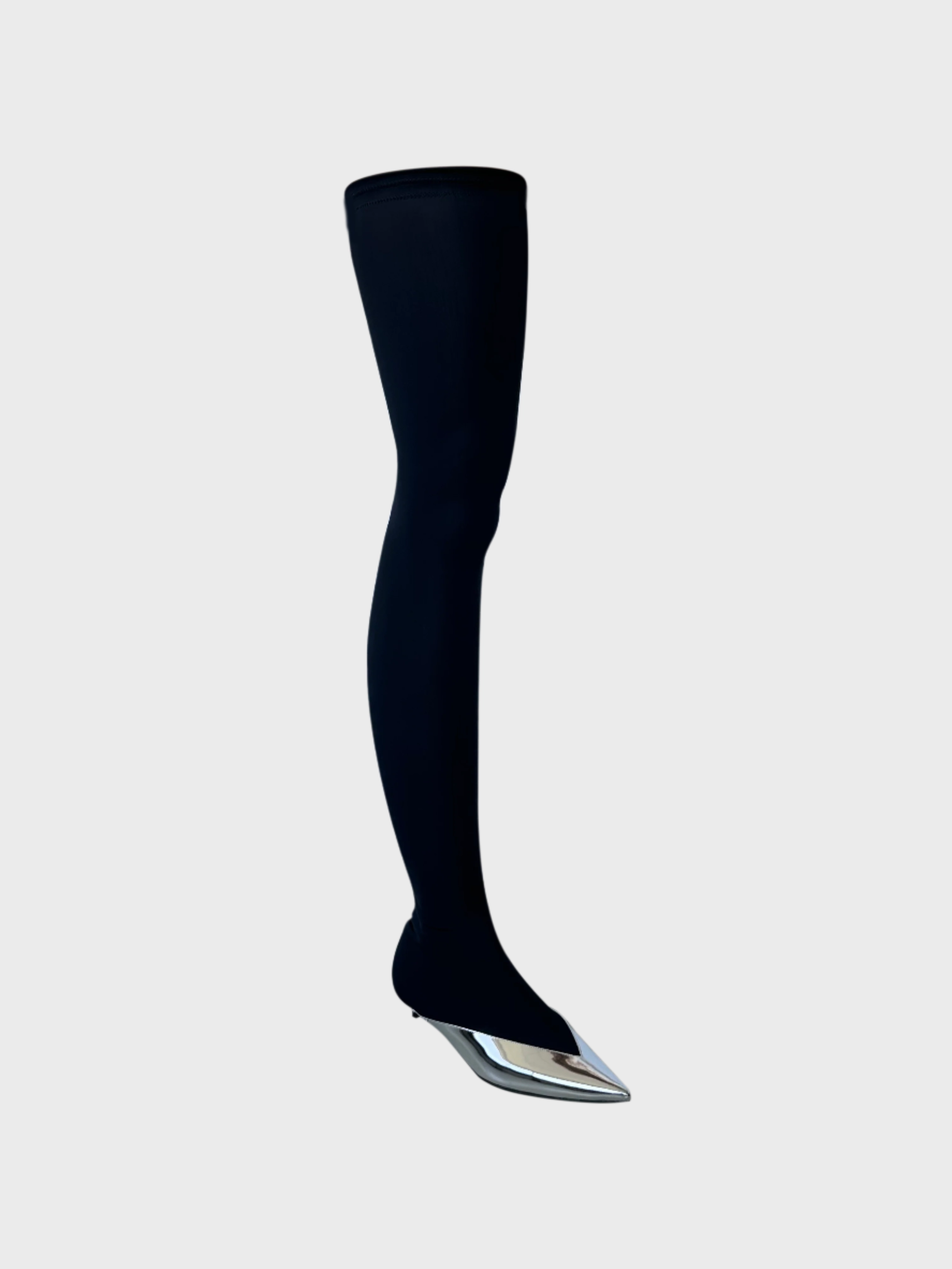 Stivali Show Over The Knee Con Punta A Specchio aurelia new arrivals new arrival kurta set