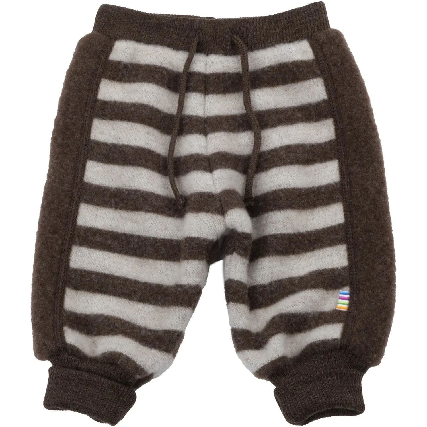 Stretchy Joha Wool Brown Pants Distinctive