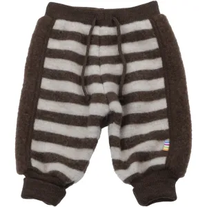 Stretchy Joha Wool Brown Pants Distinctive