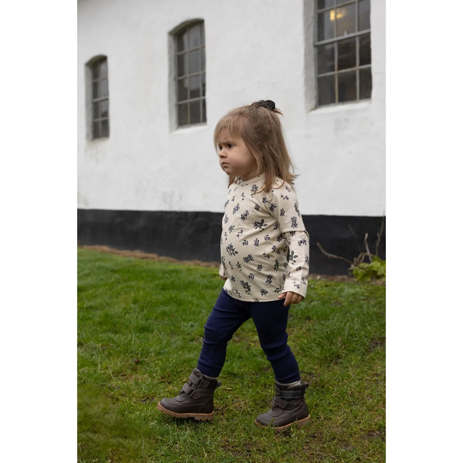 Stretchy Petit Piao Indigo Plum Leggings Modal