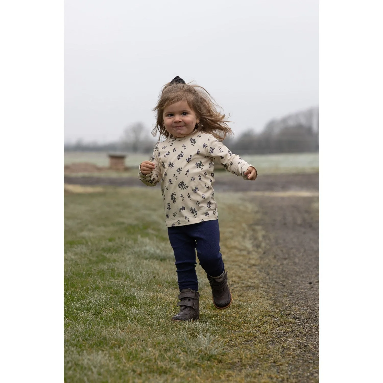 Stretchy Petit Piao Indigo Plum Leggings Modal