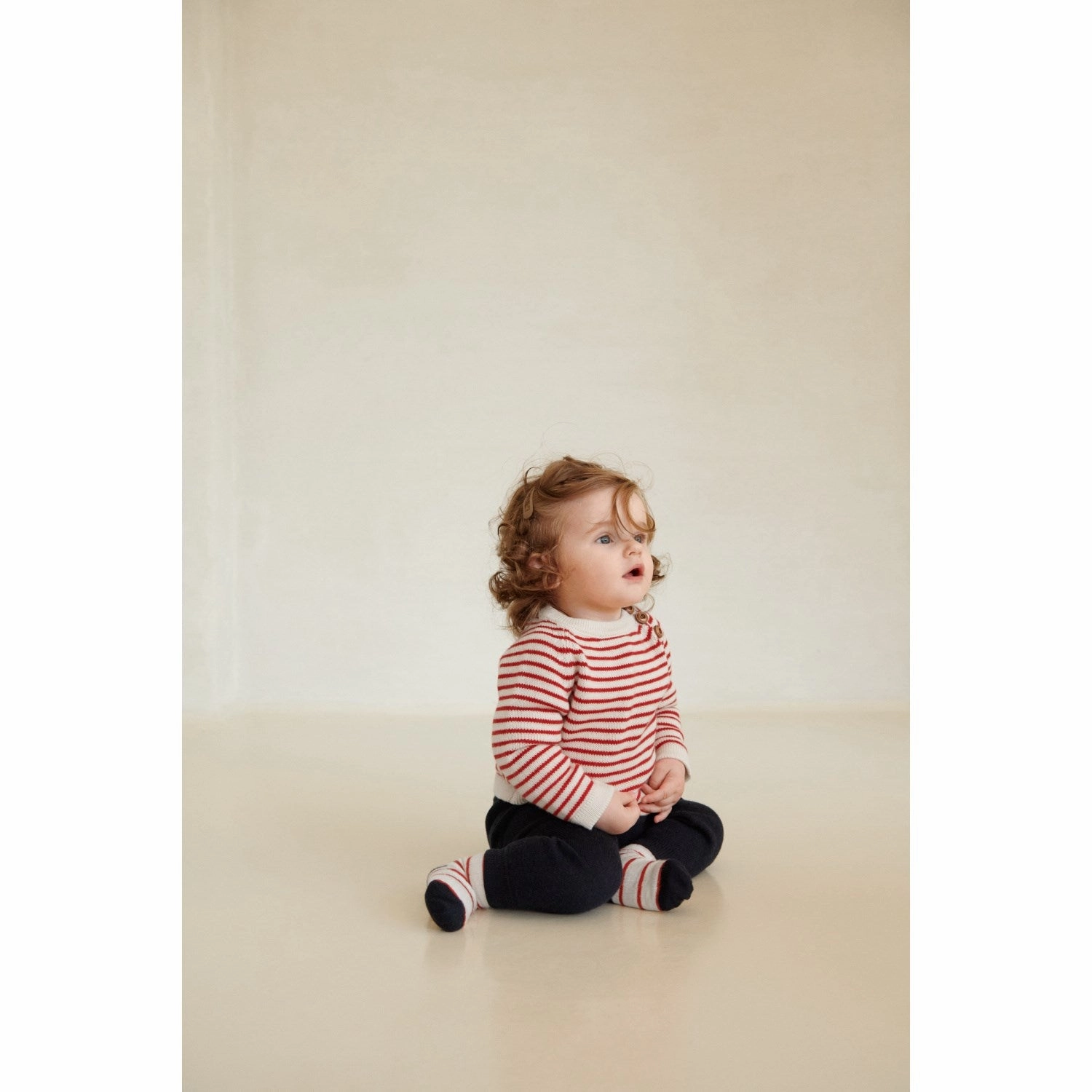 Stretchy FUB Dark Navy Baby Legging