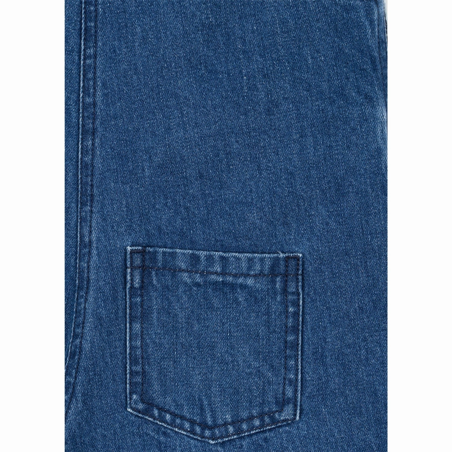 Stretchy Konges Sljd Denim Blue Cherry Magot Overalls Gots