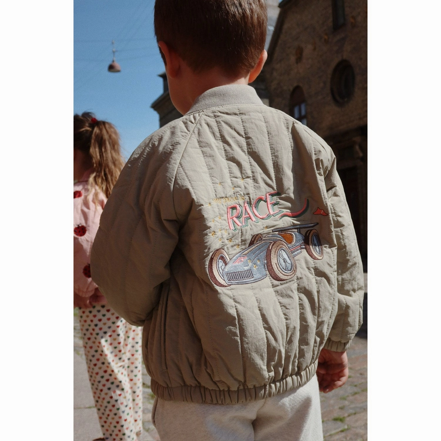 Stretchy Konges Sljd Laurel Oak Juno Bomber Jacket