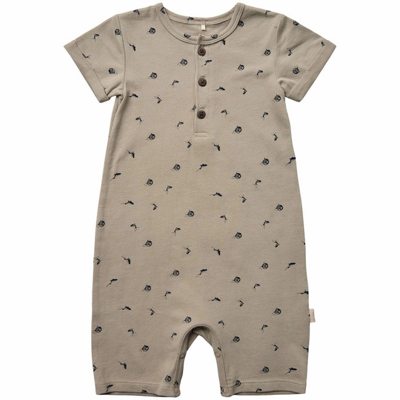 Stretchy Sofie Schnoor Dark Sand Jumpsuit Nylon