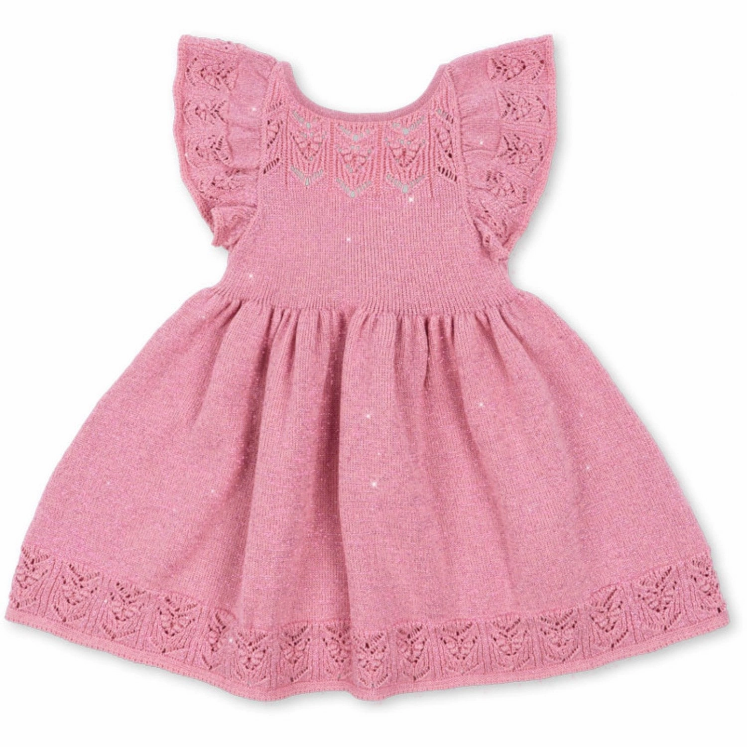 Style Konges Sljd Powder Pink Cabby Knit Dress Functional