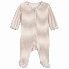 Style Serendipity Newborn Oat/Ecru Stripe Suit Appealing