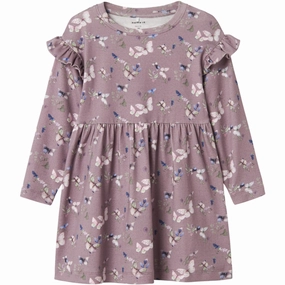 Stylish Name It Elderberry Bela Dress Esteemed