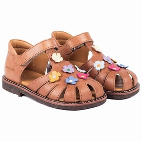 Stylish shoes Angulus Sandals Tan Rubber soles