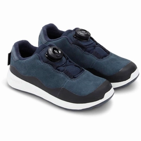 Stylish shoes Bundgaard Dannie Lace TEX Sneakers Navy Suede Summer shoes