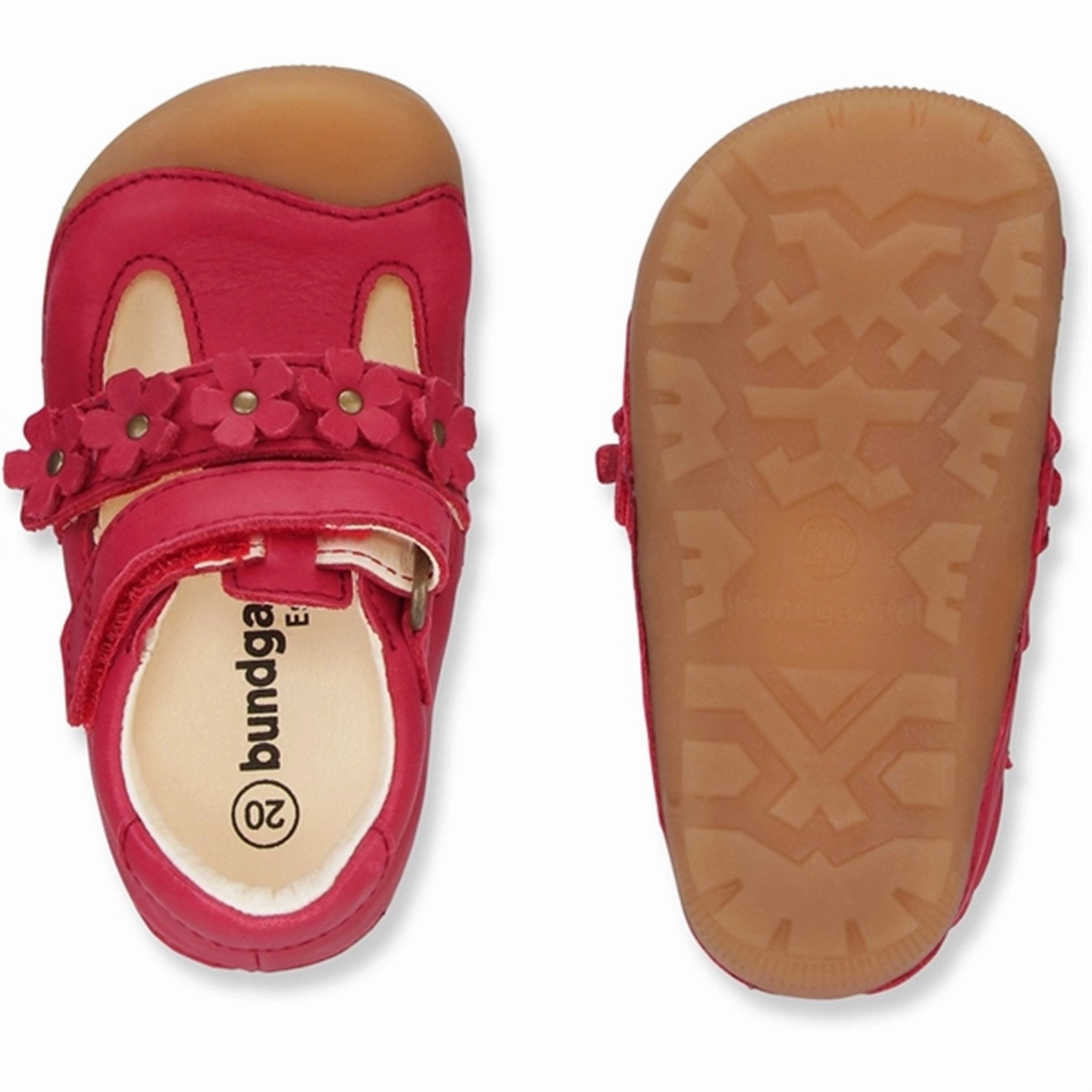 Stylish shoes Bundgaard Petit Summer Flower Sandal Red WS