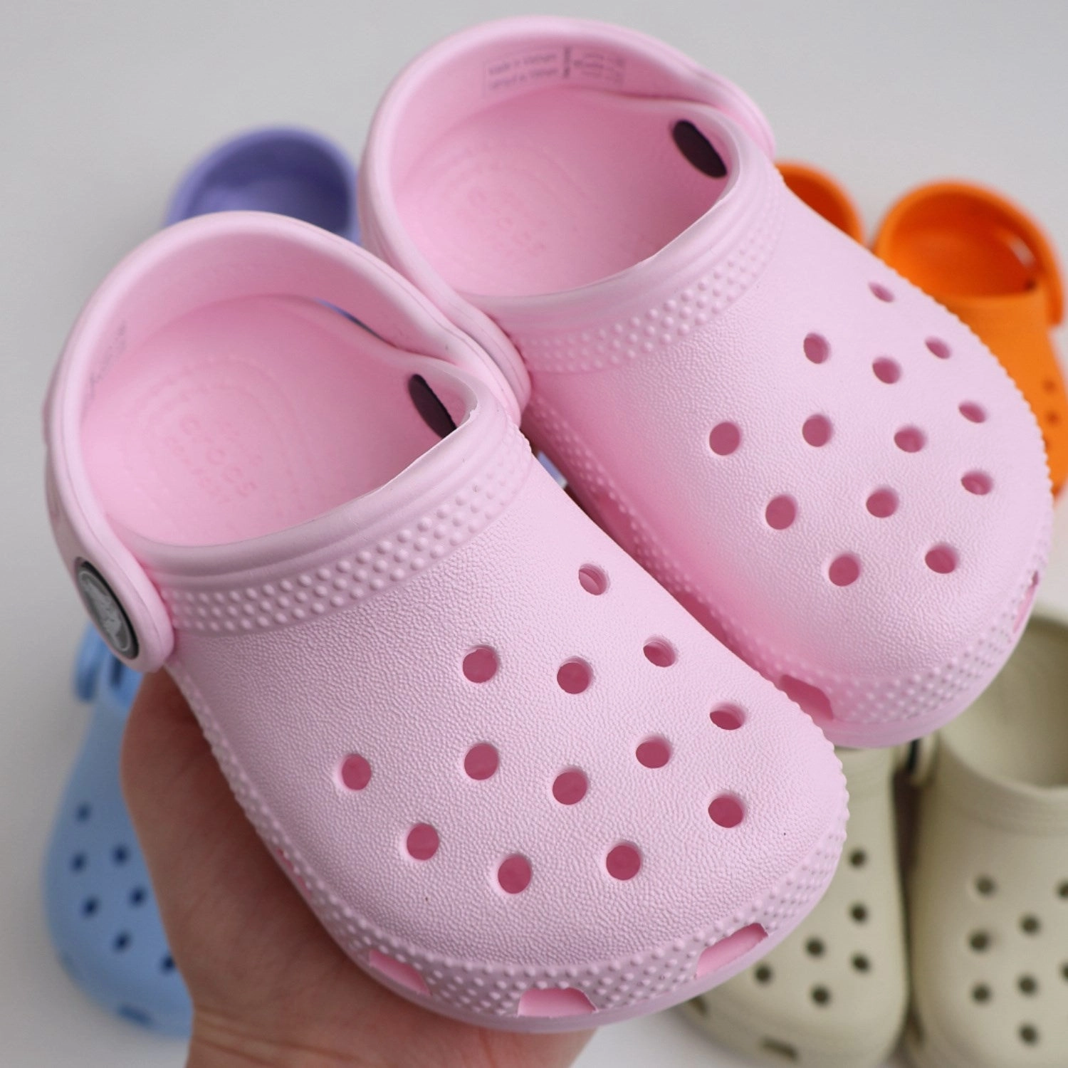 Stylish shoes Crocs Pink Milk Classic Clog
