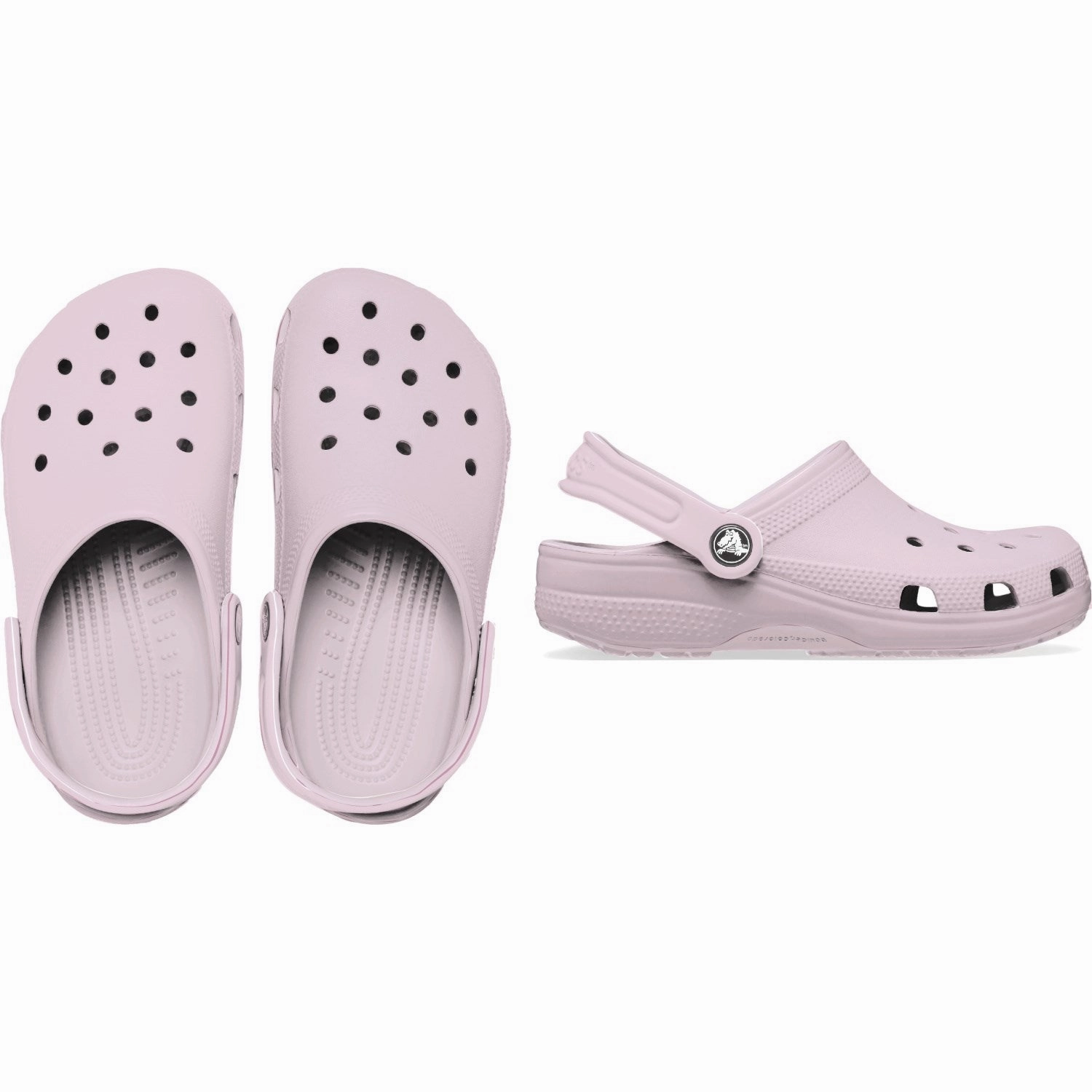 Stylish shoes Crocs Pink Milk Classic Clog