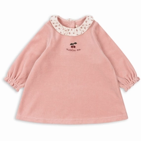 Subtle Konges Sljd Mellow Rose Miffa Frill Dress Gots Bold