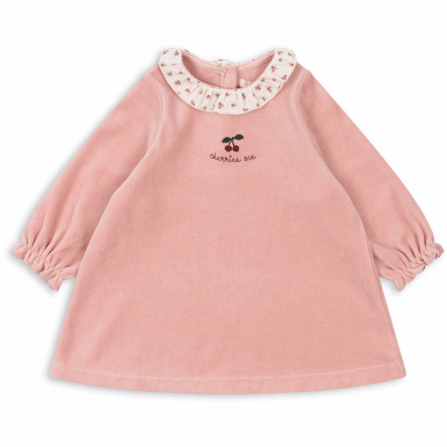 Subtle Konges Sljd Mellow Rose Miffa Frill Dress Gots Bold