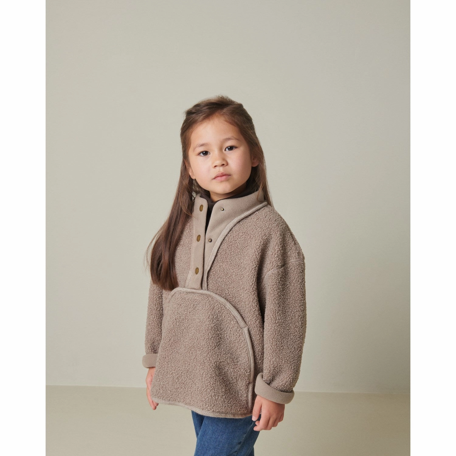 Suede MarMar Bonded Teddy Sandy Shores Joy Fleece Jacket
