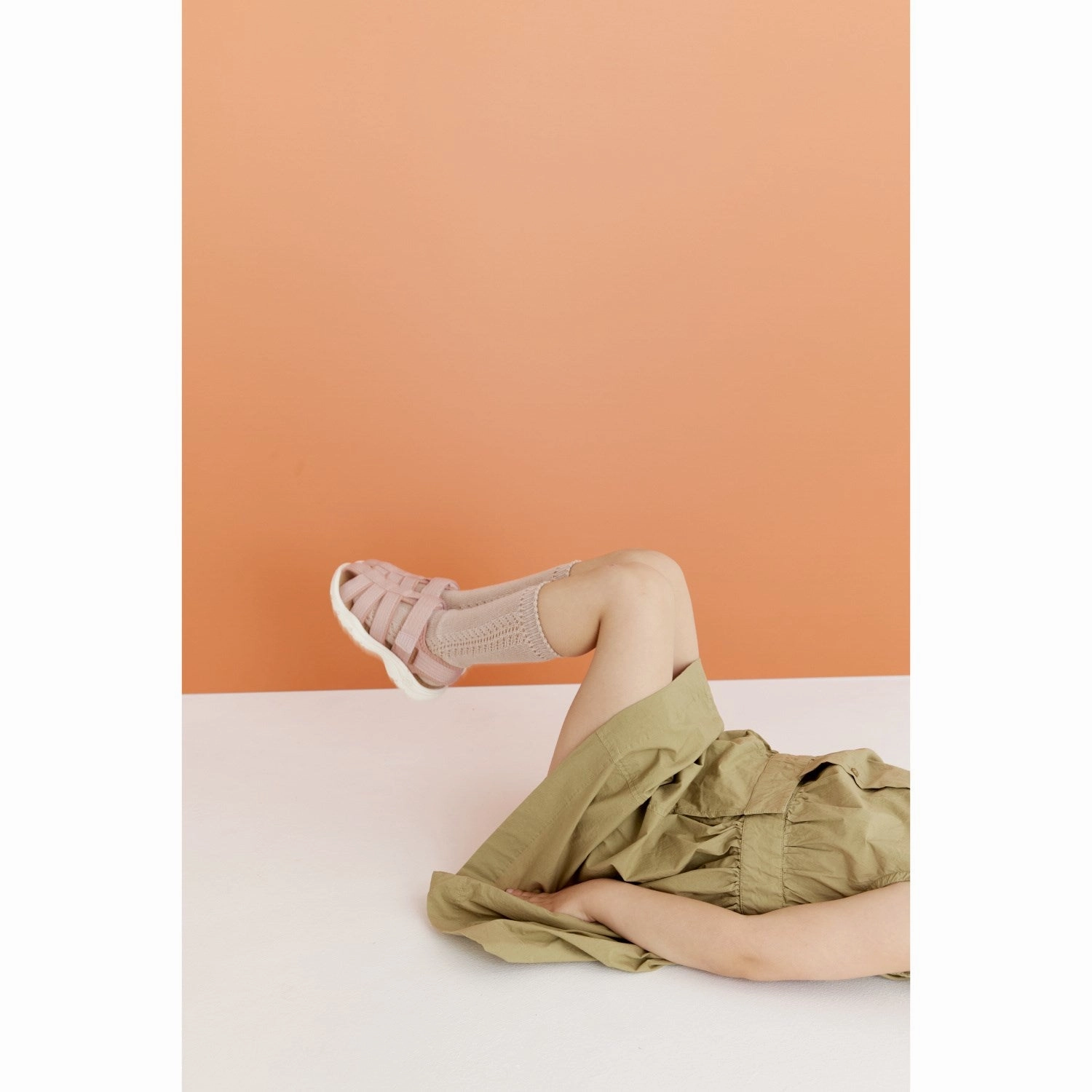 Suede shoes Bisgaard Rose Niki Sandal