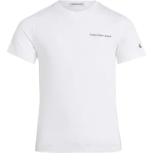 Sumptuous Calvin Klein Chest Inst. Logo T-Shirt Bright White Elegance