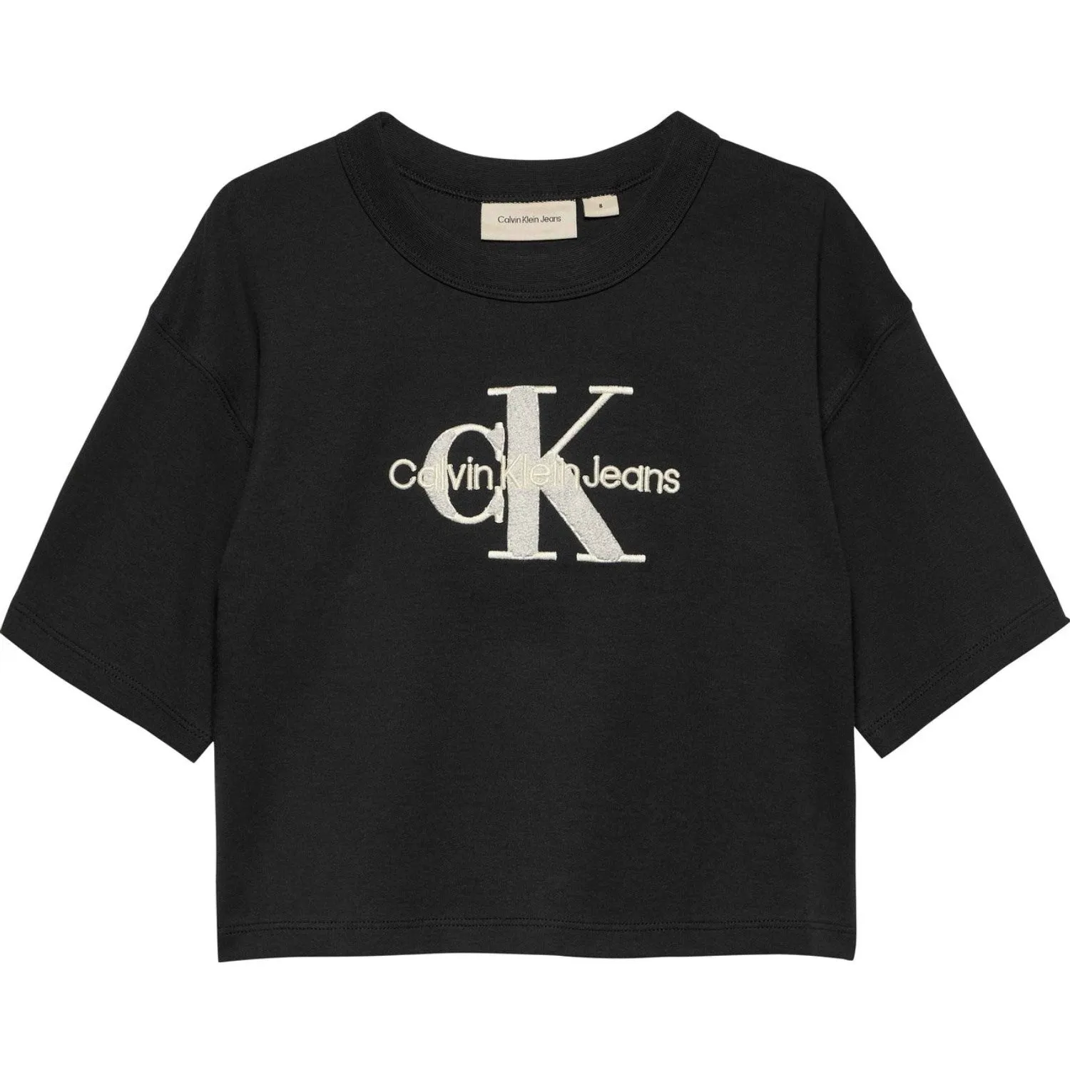 Sumptuous Calvin Klein Ck Black Teddy MonolAndo Tee Ss Attractive