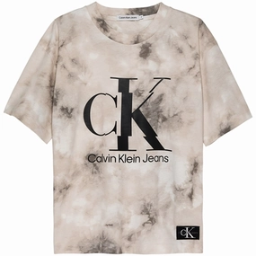 Sumptuous Calvin Klein T-Shirt Tie Dye Aop Quality