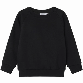 Sumptuous Name It Black Ohans Regular Sweatshirt Upscale