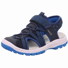 Superfit Tornado Light Sandals Blue Basketball shoes Metallic shoes