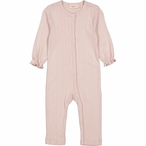Superior MarMar Modal Pointelle Faded Rose Roxanna Onesie Iconic