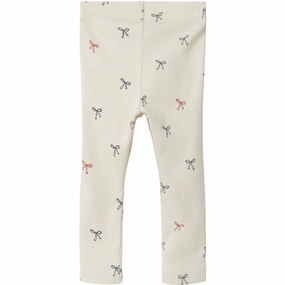 Superior Name It White Swan Labela Slim Leggings Iconic
