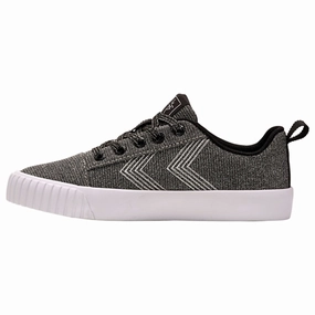 Supportive shoes Hummel Prima Base Court Point Black Glitter Sneakers Bowling shoes
