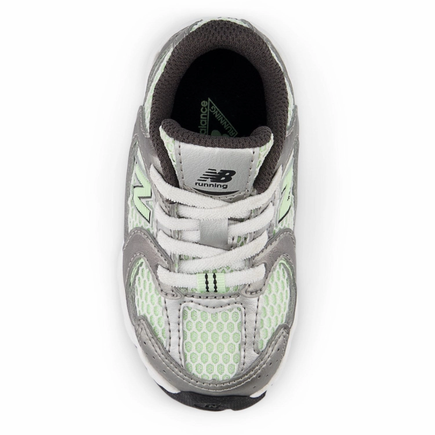 Supportive shoes New Balance Dark Silver Metallic New Balance 530 Kids Bungee Lace