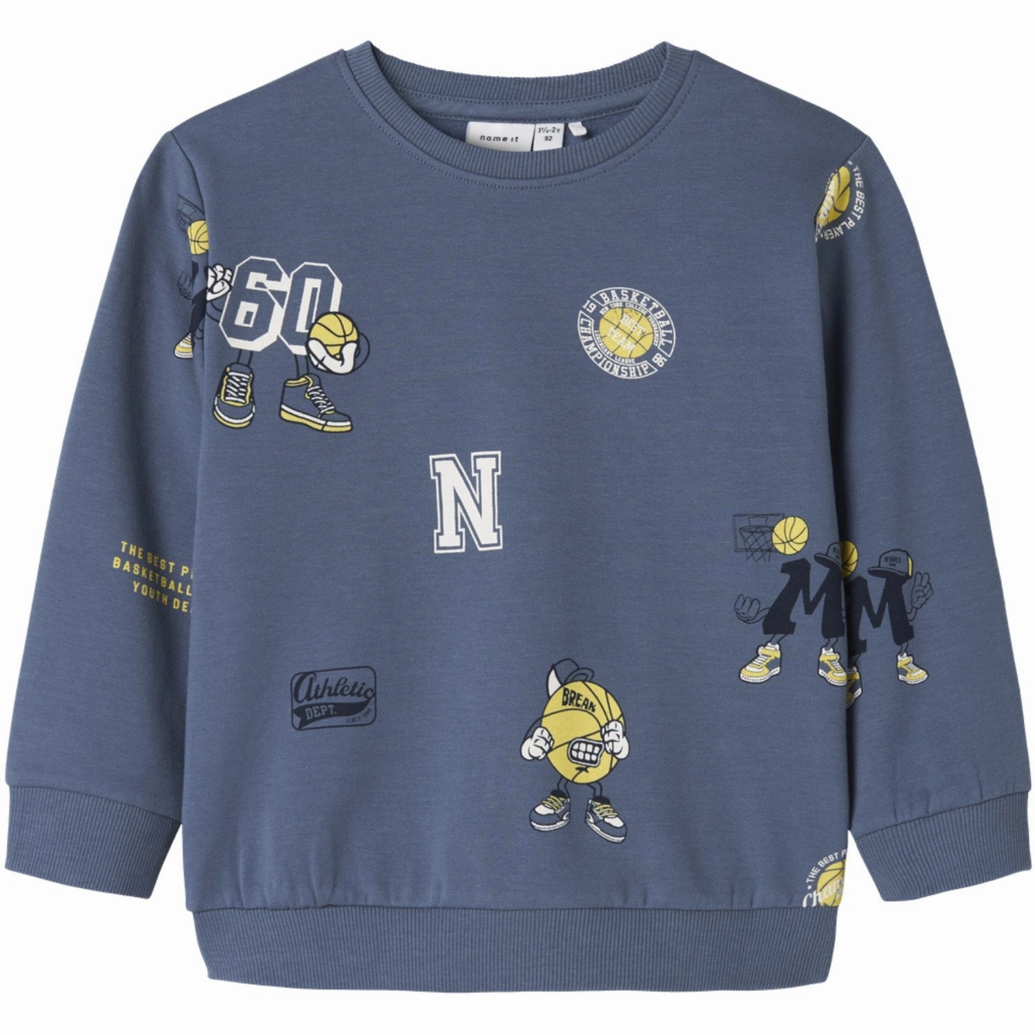 Name It China Blue Thim Regular Sweatshirt Genuine Iconic Brand