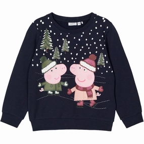 Supremacy Name It Dark Sapphire Olga Peppa Pig Regular Sweatshirt Cutting-edge